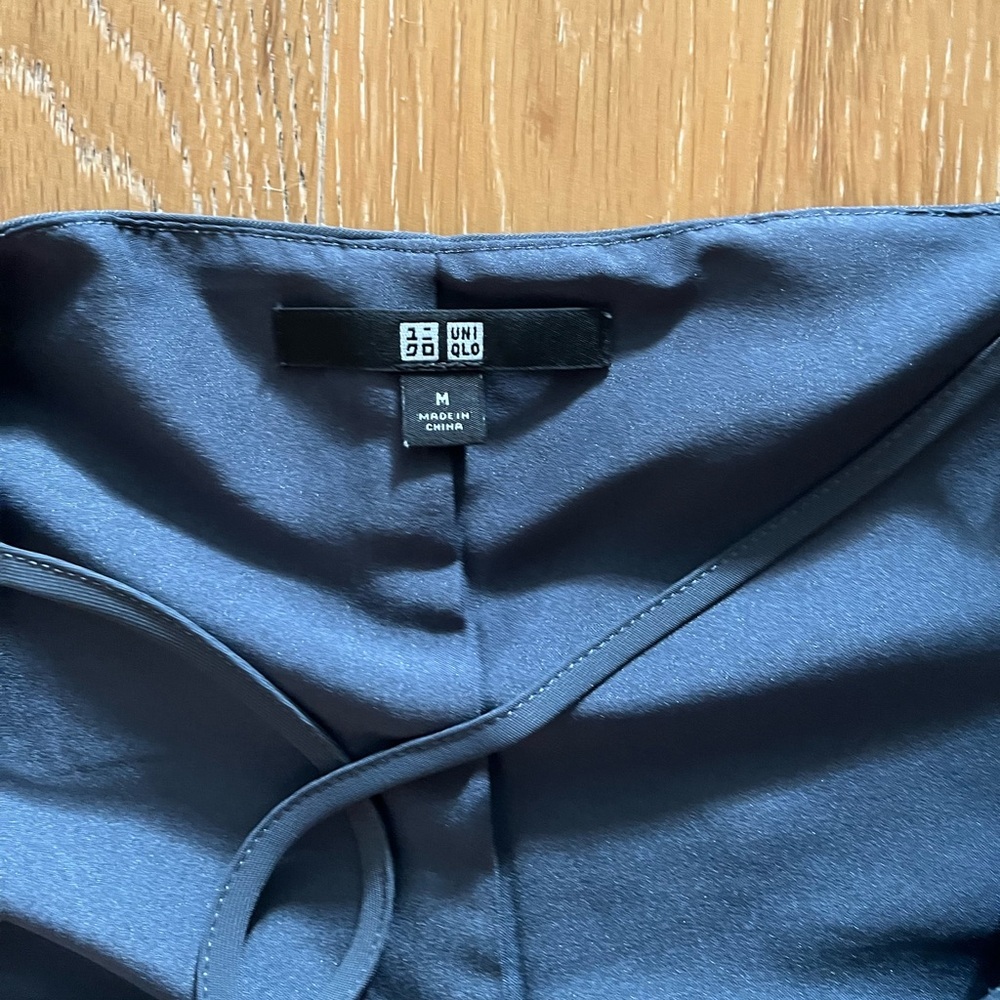 Uniqlo Midnight Blue Midi Dress gently worn - Picture 11 of 14